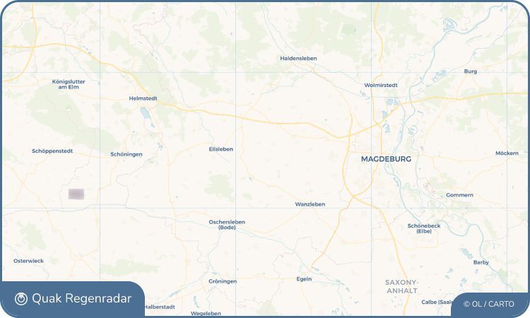 Quak Regenradar-Widget Dreileben