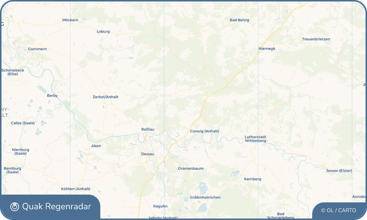 Quak Regenradar-Widget Düben