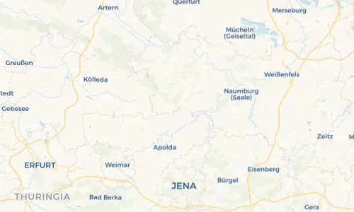 Regenradar Vorschaubild - Aktuelle Niederschläge in Eckartsberga und Umgebung