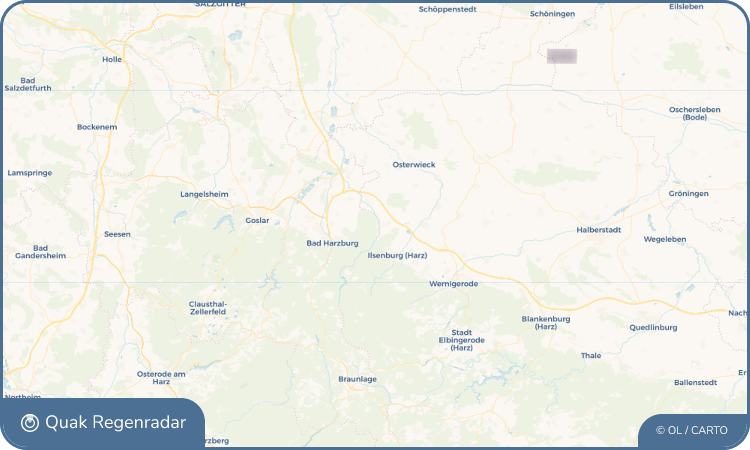 Quak Regenradar-Widget Eckertal