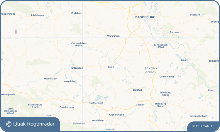 Quak Regenradar-Widget Egeln