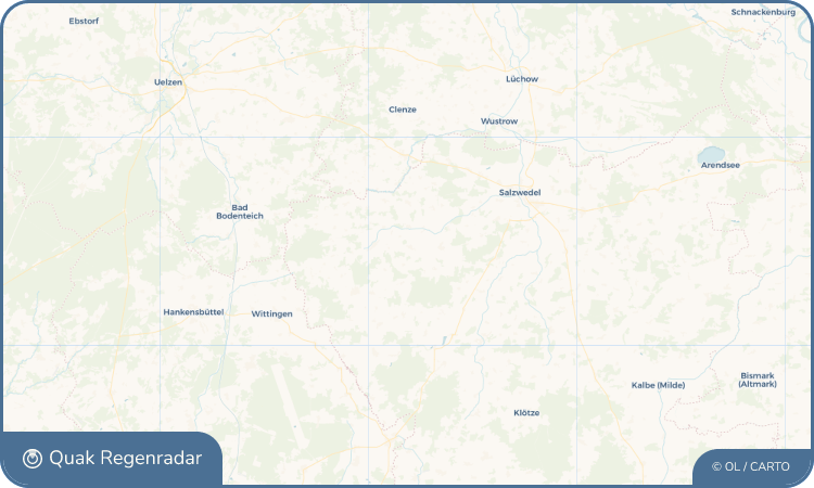 Regenradar-Widget für Ellenberg