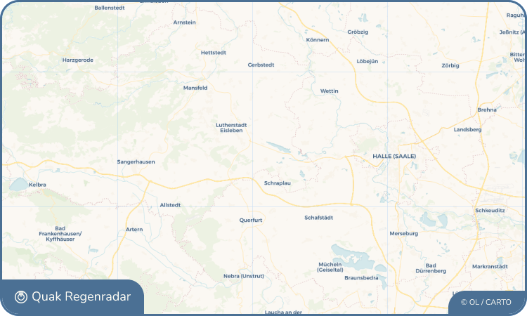 Quak Regenradar-Widget Erdeborn