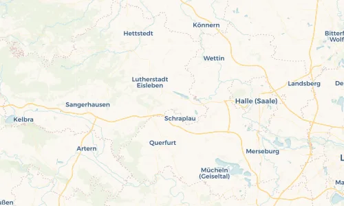 Regenradar Vorschaubild - Aktuelle Niederschläge in Erdeborn und Umgebung