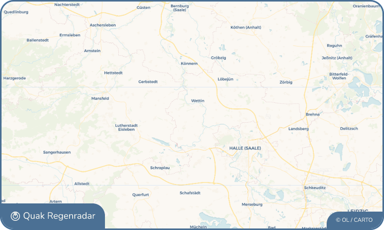 Quak Regenradar-Widget Fienstedt