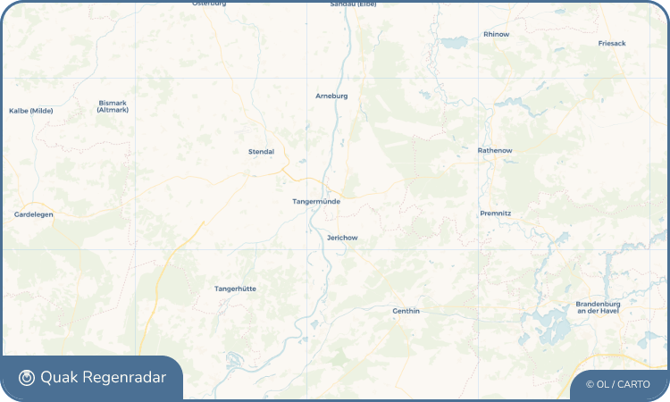 Quak Regenradar-Widget Fischbeck (Elbe)
