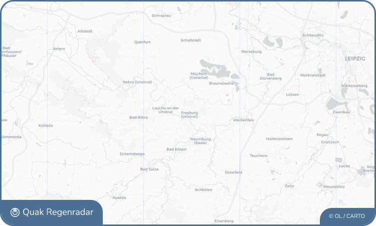 Regenradar-Widget für Freyburg (Unstrut)