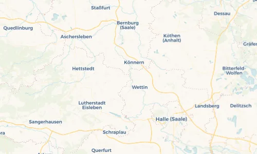 Regenradar Vorschaubild - Aktuelle Niederschläge in Friedeburg (Saale) und Umgebung