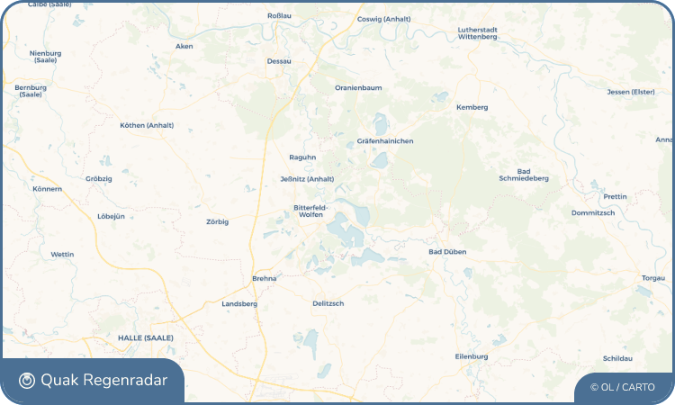 Quak Regenradar-Widget Friedersdorf