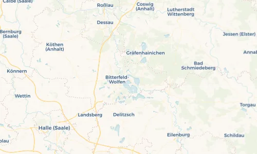 Regenradar Vorschaubild - Aktuelle Niederschläge in Friedersdorf und Umgebung