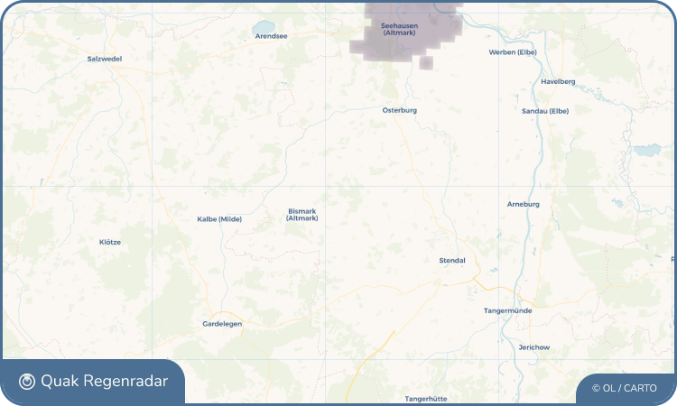 Quak Regenradar-Widget Friedrichsfleiß
