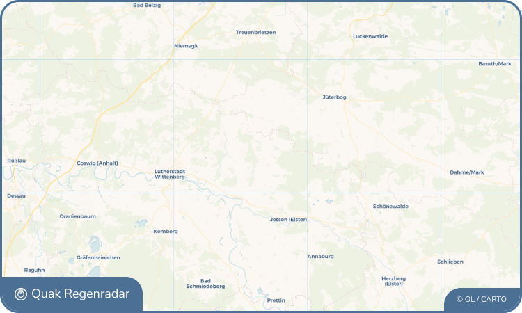 Quak Regenradar-Widget Gadegast