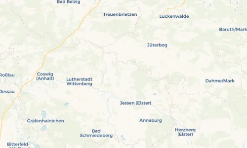 Regenradar Vorschaubild - Aktuelle Niederschläge in Gadegast und Umgebung