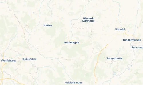 Regenradar Vorschaubild - Aktuelle Niederschläge in Gardelegen und Umgebung