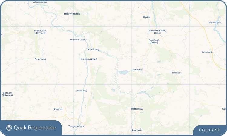 Quak Regenradar-Widget Garz