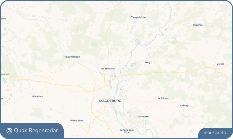 Quak Regenradar-Widget Glindenberg