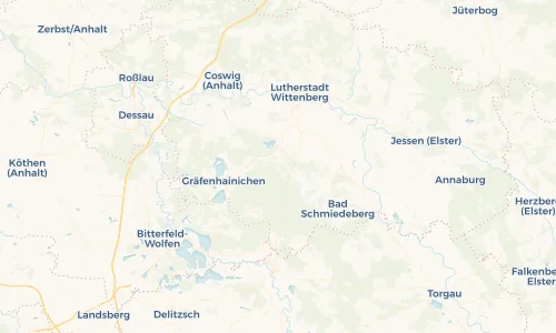 Regenradar Vorschaubild - Aktuelle Niederschläge in Gniest und Umgebung