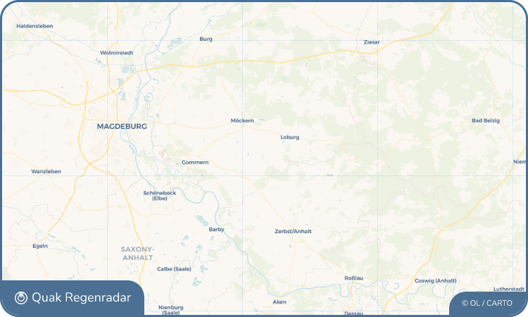 Quak Regenradar-Widget Göbel