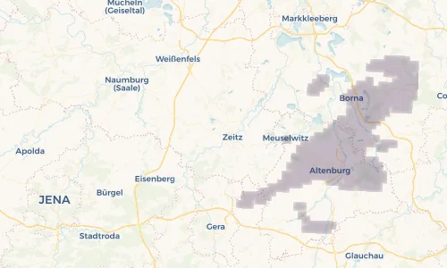 Regenradar Vorschaubild - Aktuelle Niederschläge in Grana und Umgebung