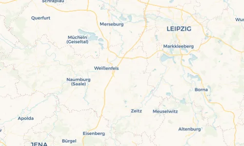 Regenradar Vorschaubild - Aktuelle Niederschläge in Granschütz und Umgebung