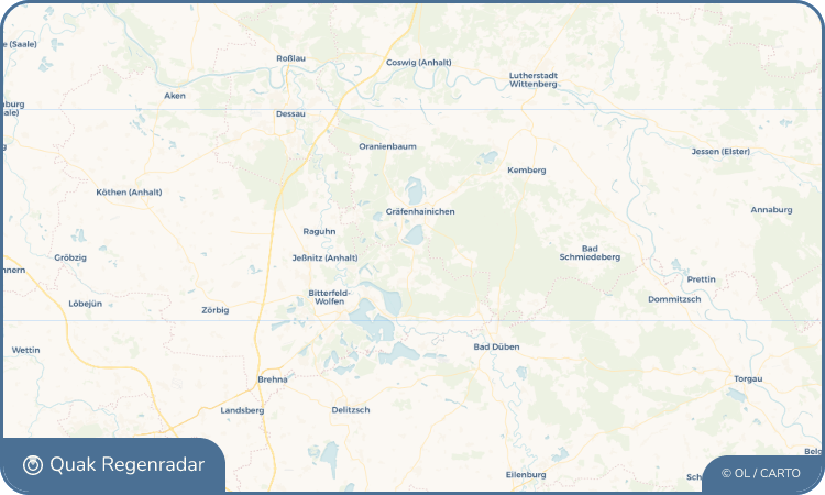 Quak Regenradar-Widget Gröbern