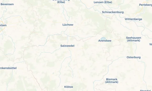 Regenradar Vorschaubild - Aktuelle Niederschläge in Groß Chüden und Umgebung
