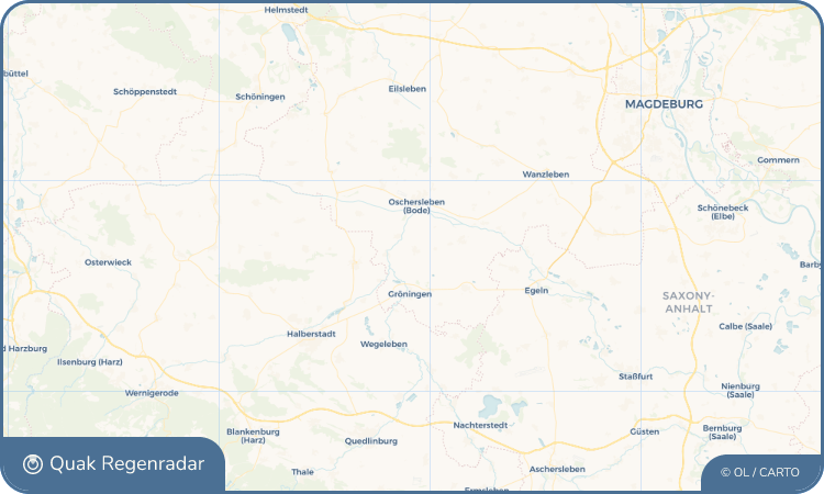 Quak Regenradar-Widget Großalsleben