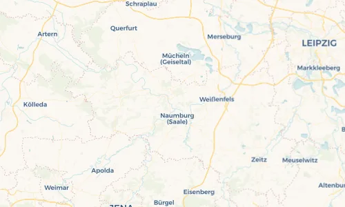 Regenradar Vorschaubild - Aktuelle Niederschläge in Großjena und Umgebung