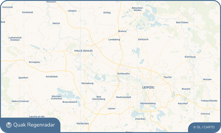 Quak Regenradar-Widget Großkugel