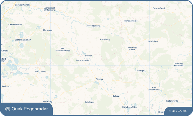 Quak Regenradar-Widget Großtreben