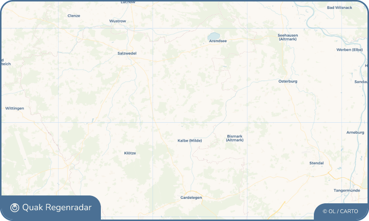 Quak Regenradar-Widget Güssefeld