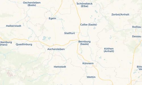 Regenradar Vorschaubild - Aktuelle Niederschläge in Güsten und Umgebung