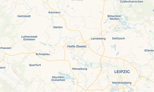 Regenradar Vorschaubild - Aktuelle Niederschläge in Halle (Saale) und Umgebung