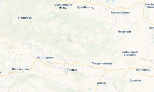 Regenradar Vorschaubild - Aktuelle Niederschläge in Hayn (Harz) und Umgebung