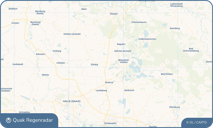 Quak Regenradar-Widget Heideloh