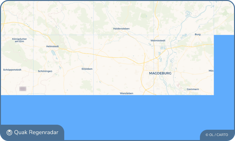 Quak Regenradar-Widget Hemsdorf