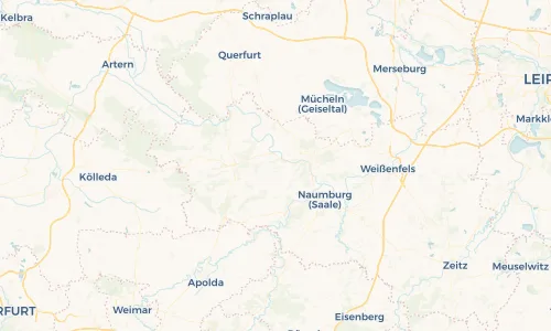 Regenradar Vorschaubild - Aktuelle Niederschläge in Hirschroda und Umgebung