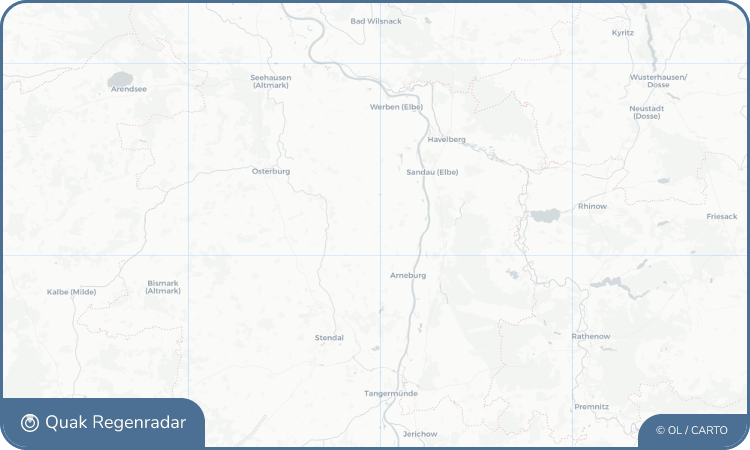 Regenradar-Widget für Hohenberg-Krusemark