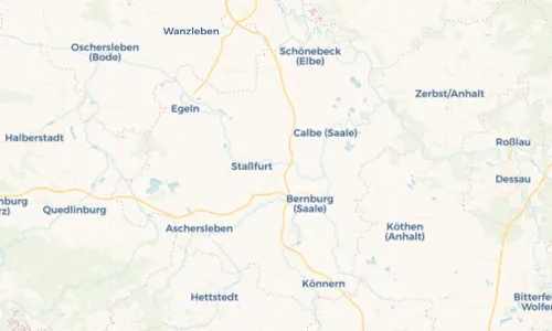 Regenradar Vorschaubild - Aktuelle Niederschläge in Hohenerxleben und Umgebung