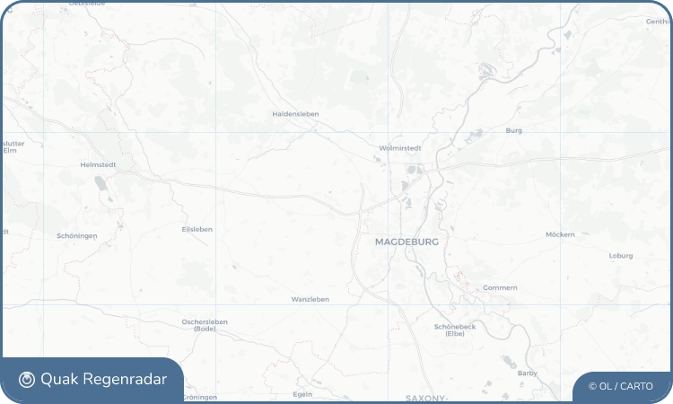Regenradar-Widget für Hohenwarsleben