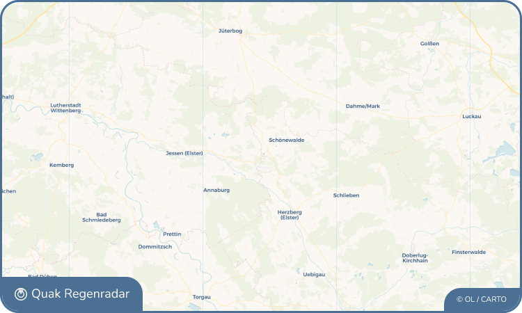 Quak Regenradar-Widget Holzdorf-Ost