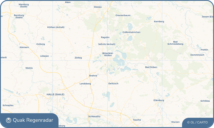 Quak Regenradar-Widget Holzweißig