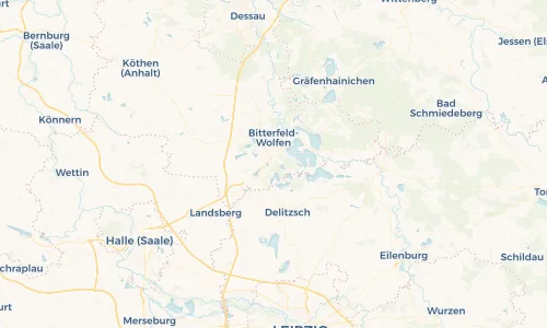 Regenradar Vorschaubild - Aktuelle Niederschläge in Holzweißig und Umgebung