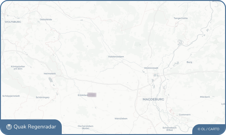 Regenradar-Widget für Hundisburg