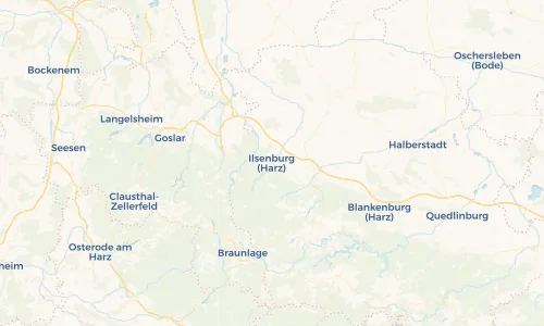 Regenradar Vorschaubild - Aktuelle Niederschläge in Ilsenburg (Harz) und Umgebung