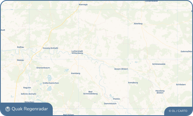 Quak Regenradar-Widget Iserbegka