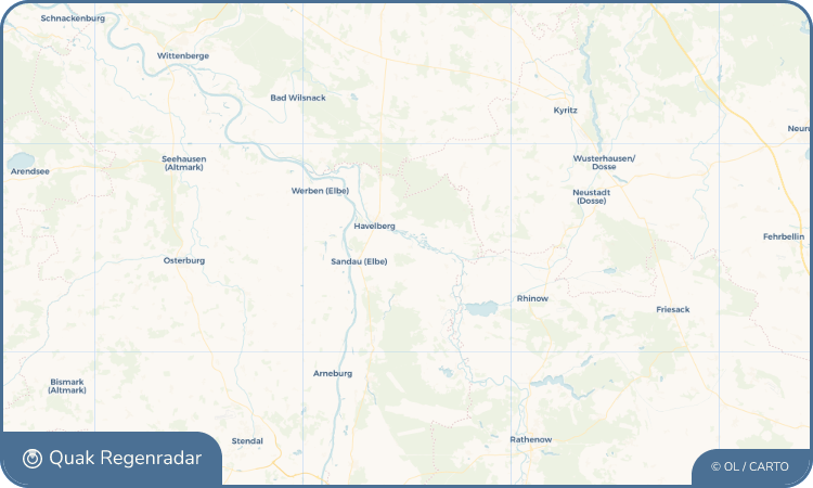 Quak Regenradar-Widget Jederitz