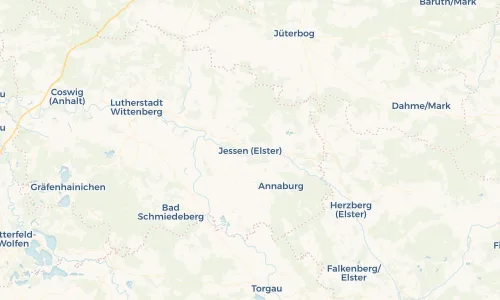Regenradar Vorschaubild - Aktuelle Niederschläge in Jessen (Elster) und Umgebung
