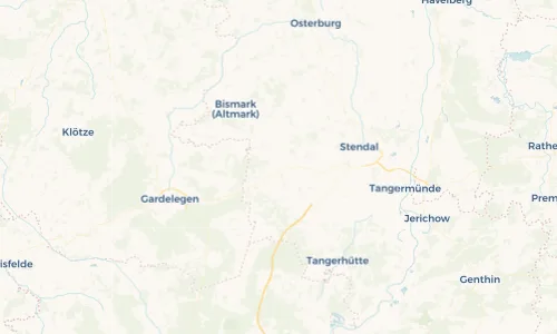 Regenradar Vorschaubild - Aktuelle Niederschläge in Käthen und Umgebung
