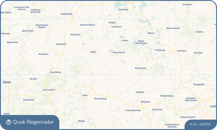 Quak Regenradar-Widget Kayna